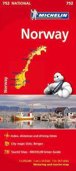 MAPA NATIONAL NORWAY 11752 | 9782067259638