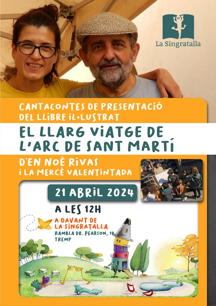EL LLARG VIATGE DE L'ARC DE SANT MARTÍ amb Noé Rivas i Mercè Valentintada - Llibreria Online de Tremp