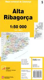 ALTA RIBAGORÇA 1:50.000 -ICC MAPA COMARCAL DE C | 9788439393627 | Llibreria Online de Tremp