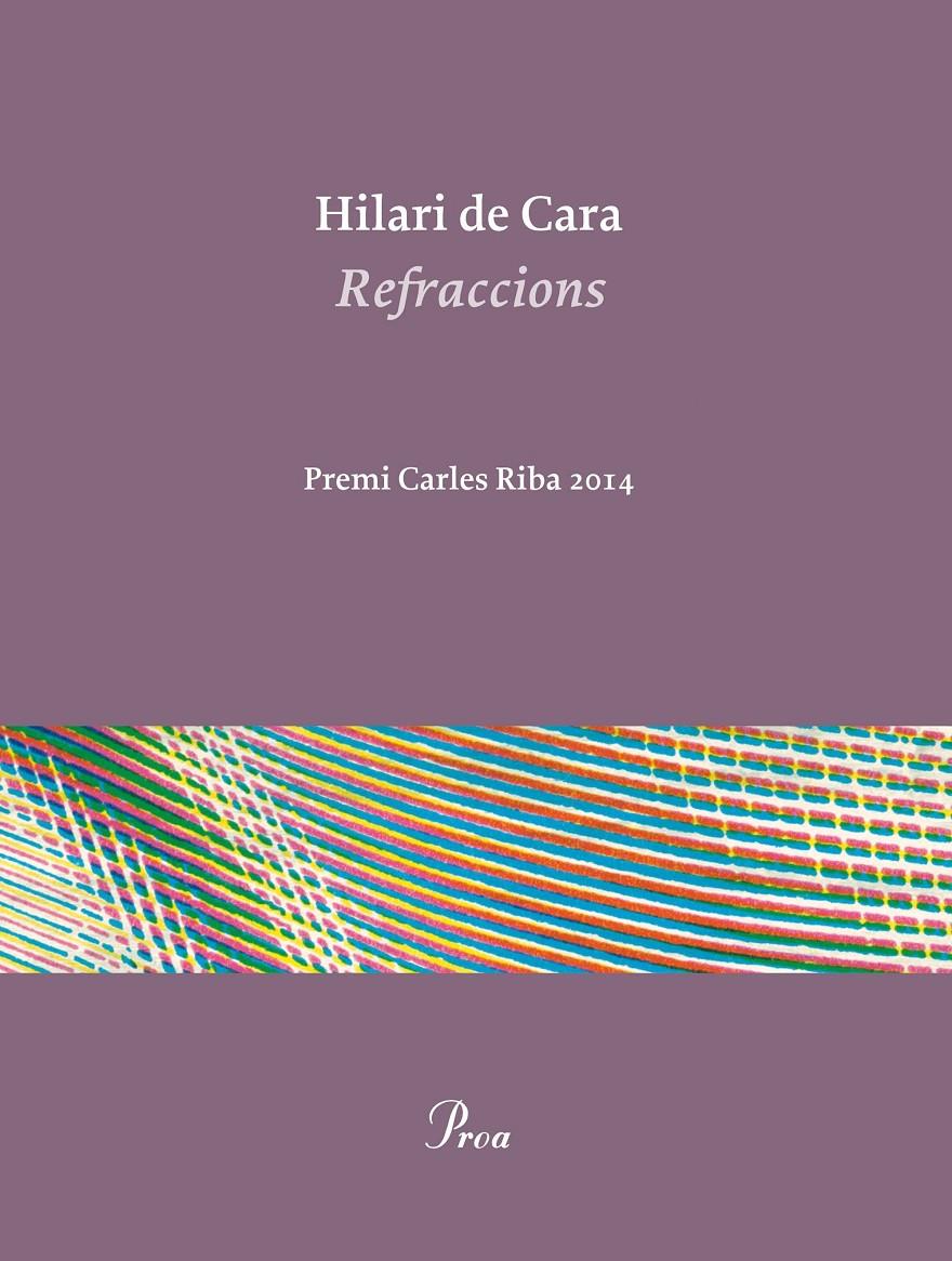 REFRACCIONS | 9788475885506 | DE CARA, HILARI  | Llibreria Online de Tremp