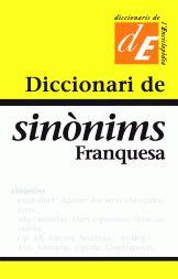 DICCIONARI DE SINOMINS FRANQUESA | 9788441200029 | FRANQUESA I LLUELLES, MANUEL | Llibreria Online de Tremp