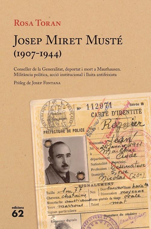 JOSEP MIRET MUSTÉ (1907-1944) | 9788429776188 | TORAN BELVER, ROSA | Llibreria Online de Tremp