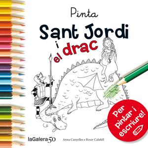 PINTA SANT JORDI I EL DRAC | 9788424647513 | CANYELLES, ANNA | Llibreria Online de Tremp