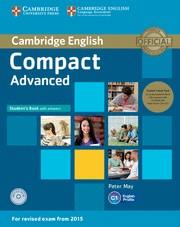 COMPACT ADVANCED STUDENT'S BOOK PACK (STUDENT'S BOOK WITH ANSWERS WITH CD-ROM AN | 9781107418196 | MAY,PETER