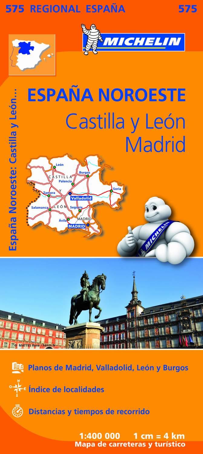 MAPA REGIONAL CASTILLA Y LEÓN, MADRID | 9782067184305 | VARIOS AUTORES