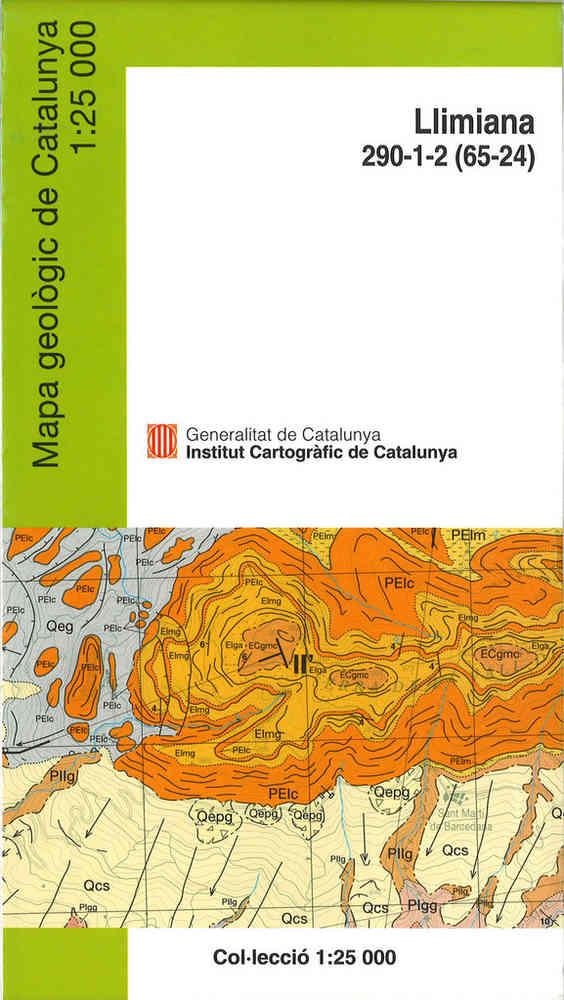 LLIMIANA MAPA GEOLOGIC DE CATALUNYA 1:25000 GEOTREBALL II | 8414774509027