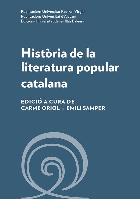 HISTÒRIA DE LA LITERATURA POPULAR CATALANA | 9788484246688 | VV AA | Llibreria Online de Tremp
