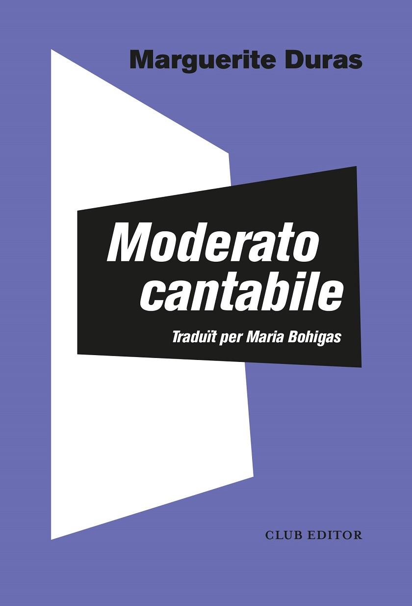 MODERATO CANTABILE | 9788473294140 | DURAS, MARGUERITE | Llibreria Online de Tremp