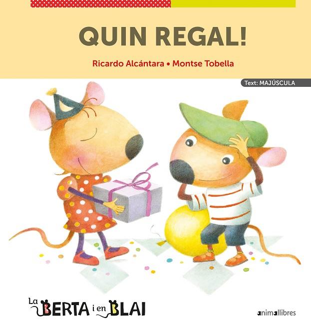 QUIN REGAL! (MAJÚSCULES) | 9788418592324 | ALCÁNTARA, RICARDO | Llibreria Online de Tremp