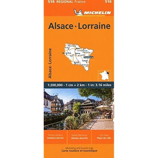 MAPA REGIONAL ALSACE, LORRAINE (10516) | 9782067258686 | Llibreria Online de Tremp