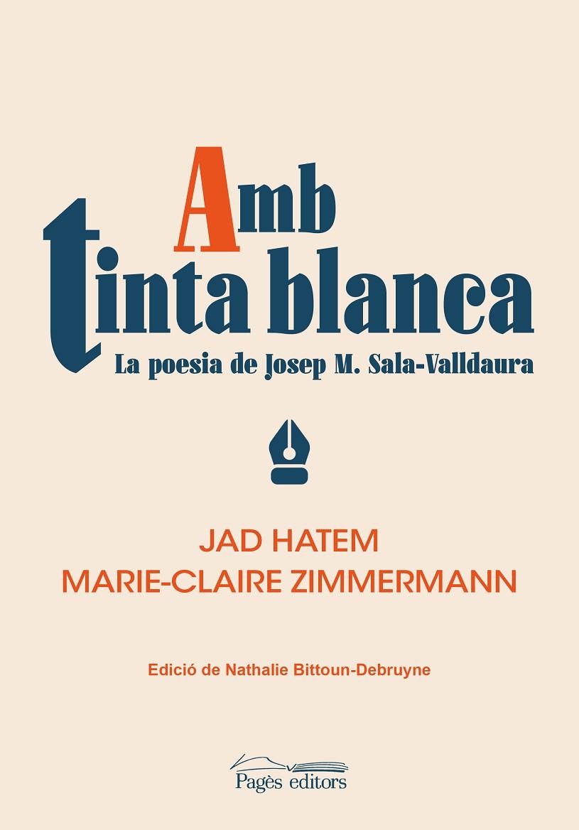 AMB TINTA BLANCA | 9788413033167 | ZIMMERMANN, MARIE-CLAIRE/HATEM, JAD | Llibreria Online de Tremp