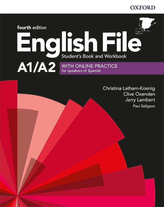 ENGLISH FILE 4TH EDITION A1/A2. STUDENT'S BOOK AND WORKBOOK WITH KEY PACK | 9780194058001 | LATHAM-KOENIG, CHRISTINA/OXENDEN, CLIVE/LAMBERT, JERRY/SELIGSON, PAUL | Llibreria Online de Tremp