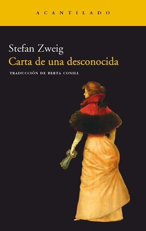 CARTA DE UNA DESCONOCIDA | 9788495359476 | ZWEIG, STEFAN | Llibreria Online de Tremp