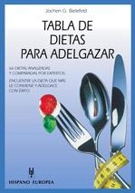 TABLAS DE DIETAS PARA ADELGAZAR | 9788425514173 | BIEFELD,JOCHEN G. | Llibreria Online de Tremp