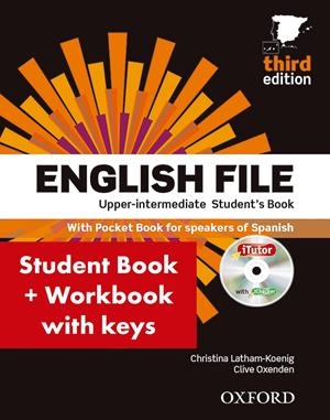 ENGLISH FILE UPPER-INTERMEDIATE: STUDENT'S BOOK WORK BOOK WITH KEY PACK (3RD EDI | 9780194558662 | CHRISTINA LATHAM-KOENIG | Llibreria Online de Tremp