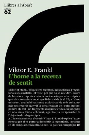 HOME A LA RECERCA DEL SENTIT, L' | 9788429755824 | FRANKL, VICTOR E.