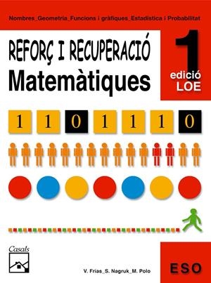 REFORÇ DE MATEMATIQUES 1 ESO : REPASSA I APROVA | 9788421833308 | FRIAS,V.