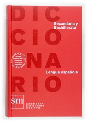 DICCIONARIO LENGUA ESPAÑOLA SECUNDARIA Y BACHILLERATO | 9788467508307 | VARIOS AUTORES, | Llibreria Online de Tremp