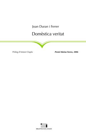 DOMESTICA VERITAT | 9788497794992 | DURAN I FERRER, JOAN | Llibreria Online de Tremp