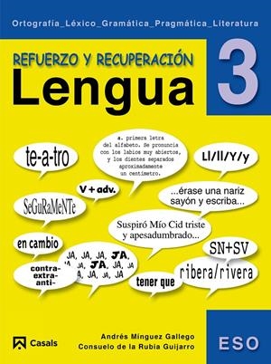 REFUERZO DE LENGUA 3 ESO | 9788421836637 | VARIOS AUTORES | Llibreria Online de Tremp