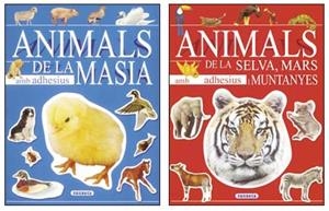ANIMALS DE LA SELVA, MARS AMB ADHESIUS I MUNTANYES | 9788430525737 | Llibreria Online de Tremp