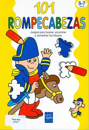 101 ROMPECABEZAS 5-7 AÑOS | 9788448007270 | AAVV | Llibreria Online de Tremp