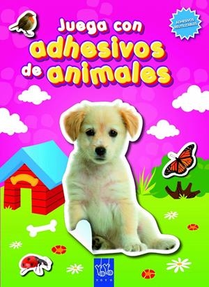 JUEGA CON ADHESIVOS DE ANIMALES. ROSA | 9788408090069 | AAVV | Llibreria Online de Tremp