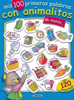 CIEN PALABRAS CON ANIMALITOS DEL MUNDO | 9788430531639 | SUSAETA, EQUIPO | Llibreria Online de Tremp