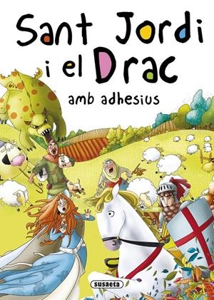 SANT JORDI I EL DRAC AMB ADHESIUS | 9788467740301 | ABAD, MÒNICA | Llibreria Online de Tremp
