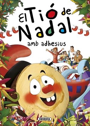 EL TIÓ DE NADAL AMB ADHESIUS | 9788467740349 | MÒNICA ABAD