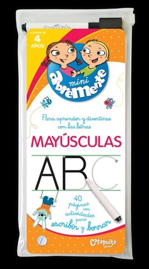 ABREMENTE PARA ESCRIBIR Y BORRAR - MAYÚSCULAS | 9789876373036 | AA.VV | Llibreria Online de Tremp