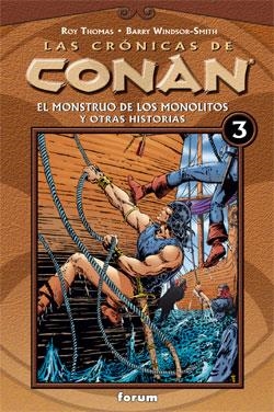 CRONICAS DE CONAN, LAS.3: EL MONSTRUO DE LOS MONOLITOS... | 9788467415322 | ROY THOMAS