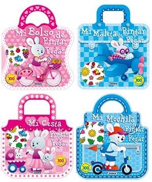 PINTA Y DECORA CON PEGATINAS (4 TÍTULOS) | 9788467732047 | BUSQUETS, JORDI | Llibreria Online de Tremp