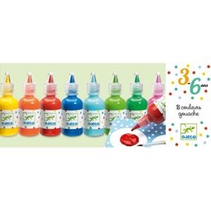 COLORS PELS PETITS 8 BOTES DE TEMPERA | 3070900088610