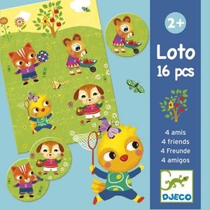 LOTO 4 AMICS | 3070900081246 | DJECO