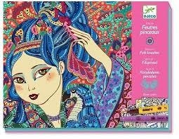 TALLER RETULADOR PINZELL NOIES DELS CIRERERS | 3070900086135 | DJECO | Llibreria Online de Tremp