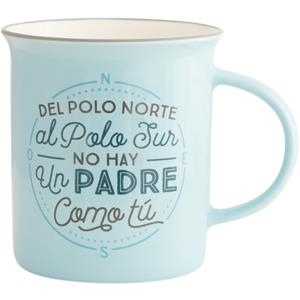 TAZA DEL POLO NORTE AL POLO SUR PADRE | 8435460711203