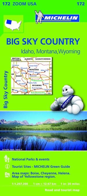 MAPA ZOOM USA BIG SKY COUNTRY | 9782067190801 | VARIOS AUTORES