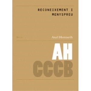 RECONEIXEMENT I MENYSPREU | 9788461337231 | HONNETH, AXEL | Llibreria Online de Tremp