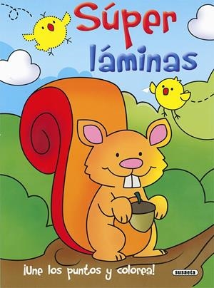 SUPER LÁMINAS-UNE Y COLOREA | 9788467756098 | SUSAETA, EQUIPO | Llibreria Online de Tremp