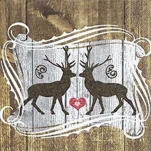 TOVALLÓ PAPER CÉRVOLS ENNAMORATS | 4037698162808 | Llibreria Online de Tremp