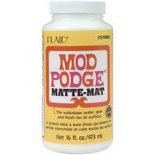 COLA MOD PODGE MATE 473 ML | 028995113024