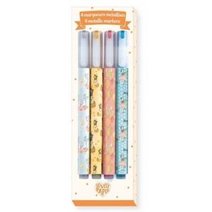 4 ROTULADORS METÀL·LICS | 3070900037458 | Llibreria Online de Tremp