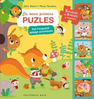 ELS MEUS PRIMERS PUZLES. POL L'ESQUIROL APLEGA PROVISIONS | 9788416587841 | POTARD, CÉLINE/NERADOVA, MARIA | Llibreria Online de Tremp