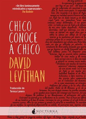 CHICO CONOCE A CHICO | 9788416858354 | LEVITHAN, DAVID | Llibreria Online de Tremp