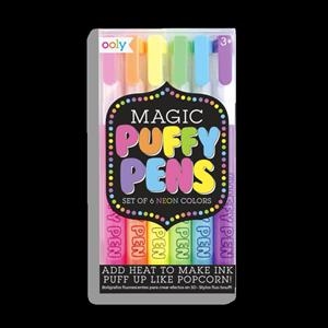 6 FLUORESCENTS EFECTE 3D MAGIC PUFFY PENS | 879426006626 | Llibreria Online de Tremp