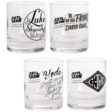 SET 4 VASOS FRASES FAMOSAS STAR WARS | 8435450202070