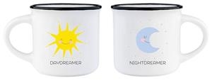 JOC DUES TASSES CAFÈ SOMIADOR DE DIA I SOMIADOR DE NIT | 8058093946820 | Llibreria Online de Tremp