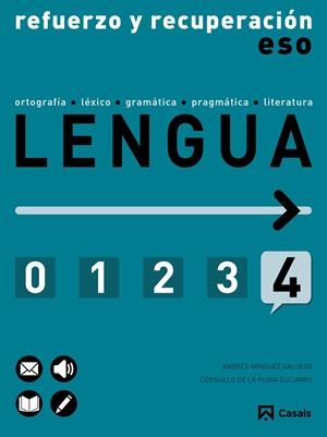 REFUERZO Y RECUPERACIÓN DE LENGUA 4 ESO (2015) | 9788421857533 | MÍNGUEZ GALLEGO, ANDRÉS/DE LA RUBIA GUIJARRO, CONSUELO | Llibreria Online de Tremp