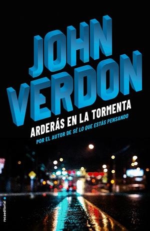 ARDERÁS EN LA TORMENTA | 9788416700721 | VERDON, JOHN | Llibreria Online de Tremp